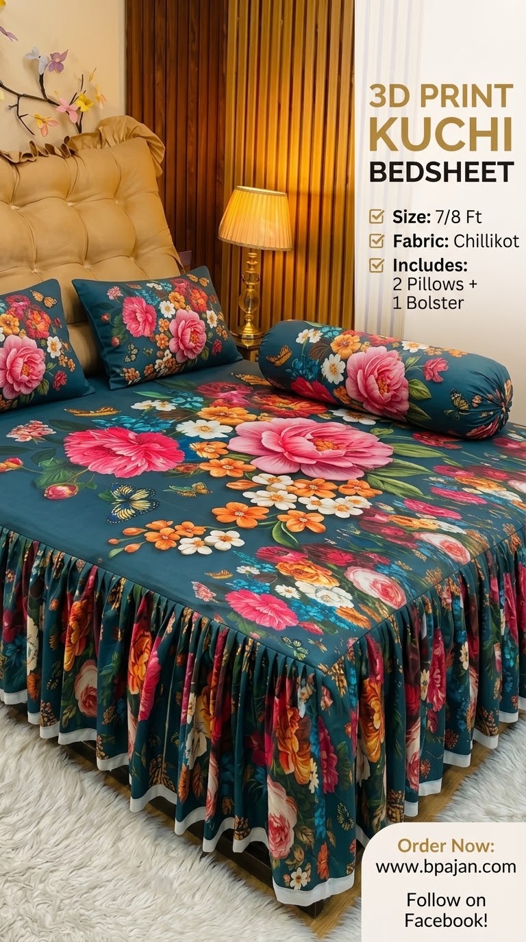 3D Print Kuchi Bedsheet